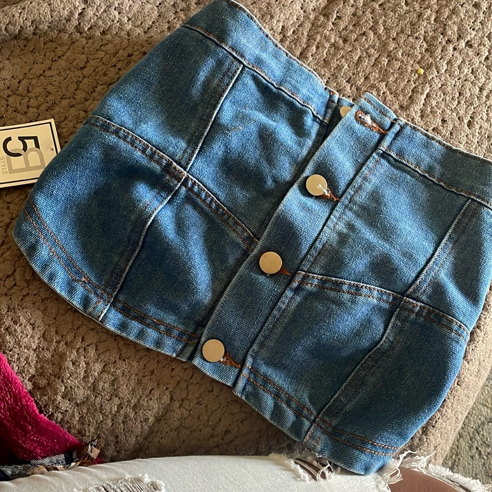 Denim Bustier